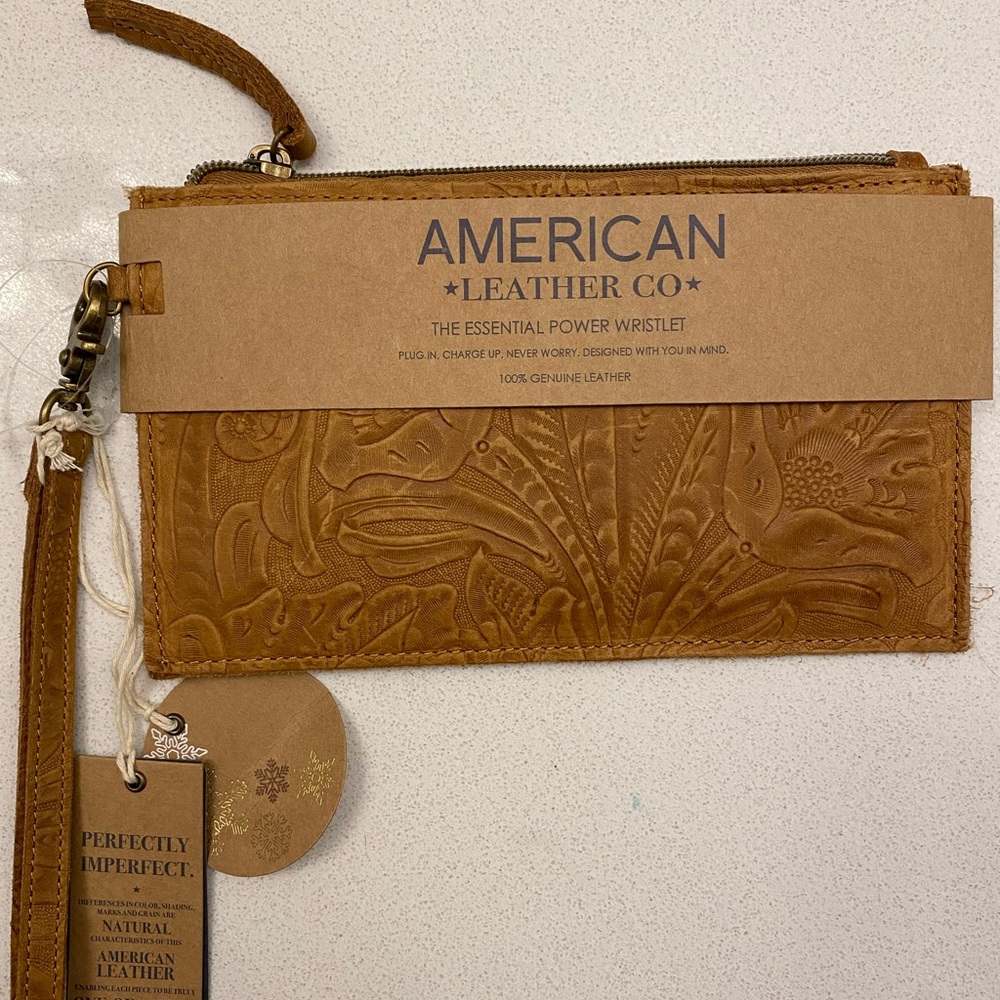 American Leather Co The Essential Power Wristlet